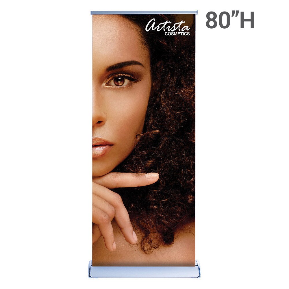 Silverwing Retractable Banner Stand (Single-Sided) — Graphic Package / 80 inches